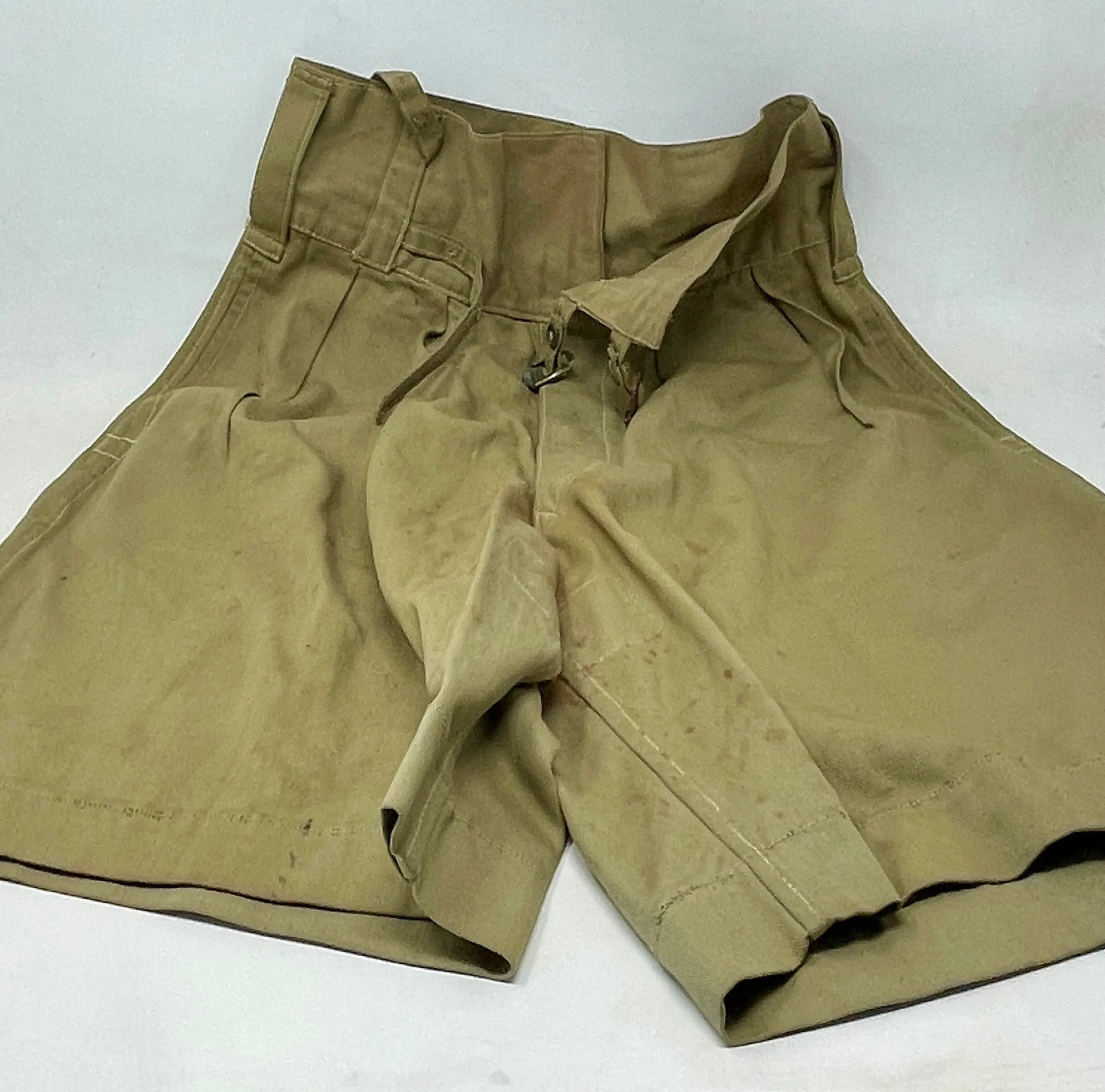 1941 Dated British Khaki Drill Shorts