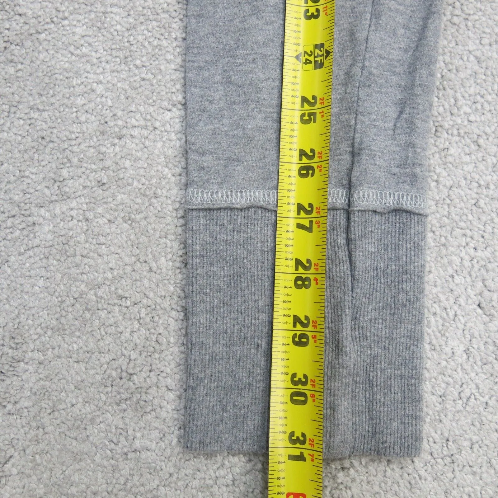 Abercrombie & Fitch Pants Womens Small Gray Sweatpants Lightweight Outdoor Logo