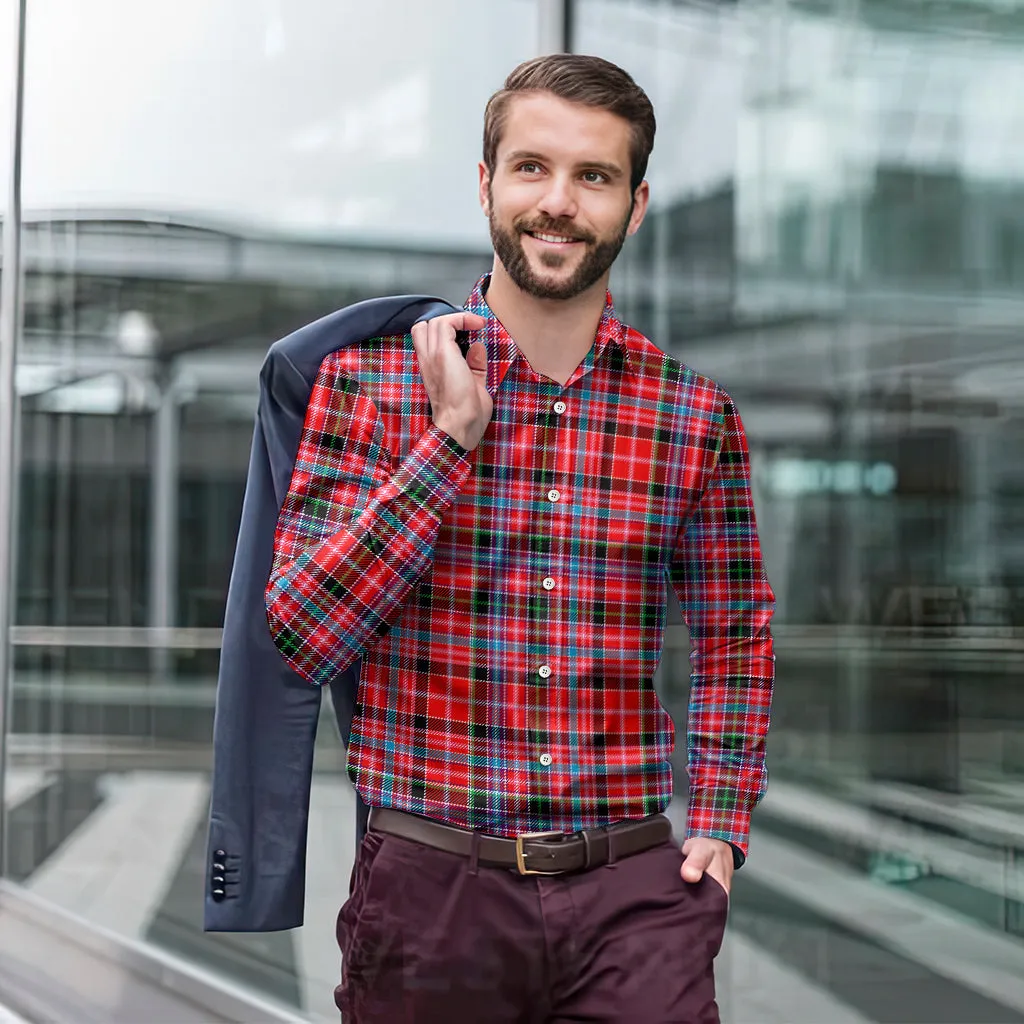 Aberdeen District Tartan Long Sleeve Button Up Shirt