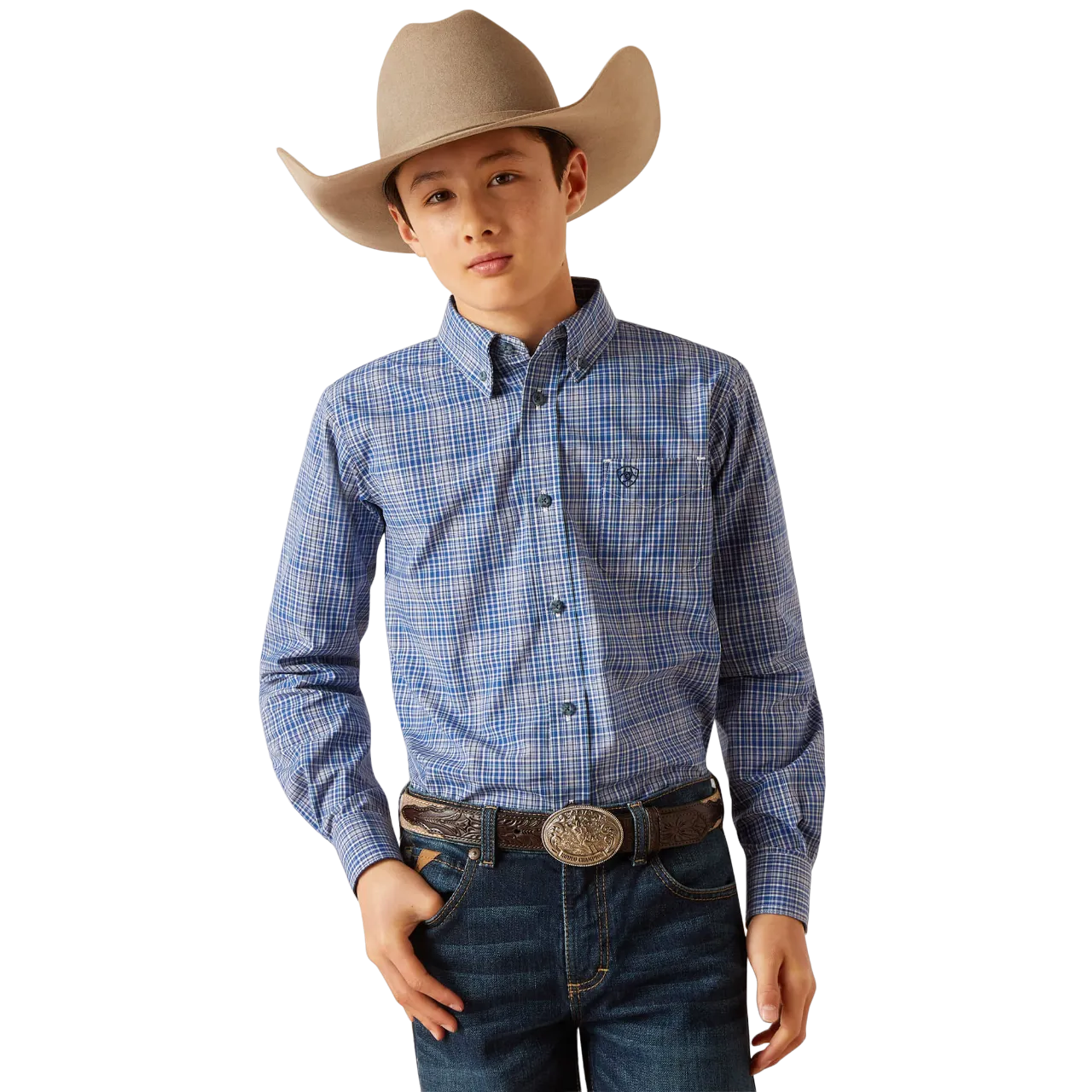Ariat Boy's Pro Series Pitt Classic Fit Shirt