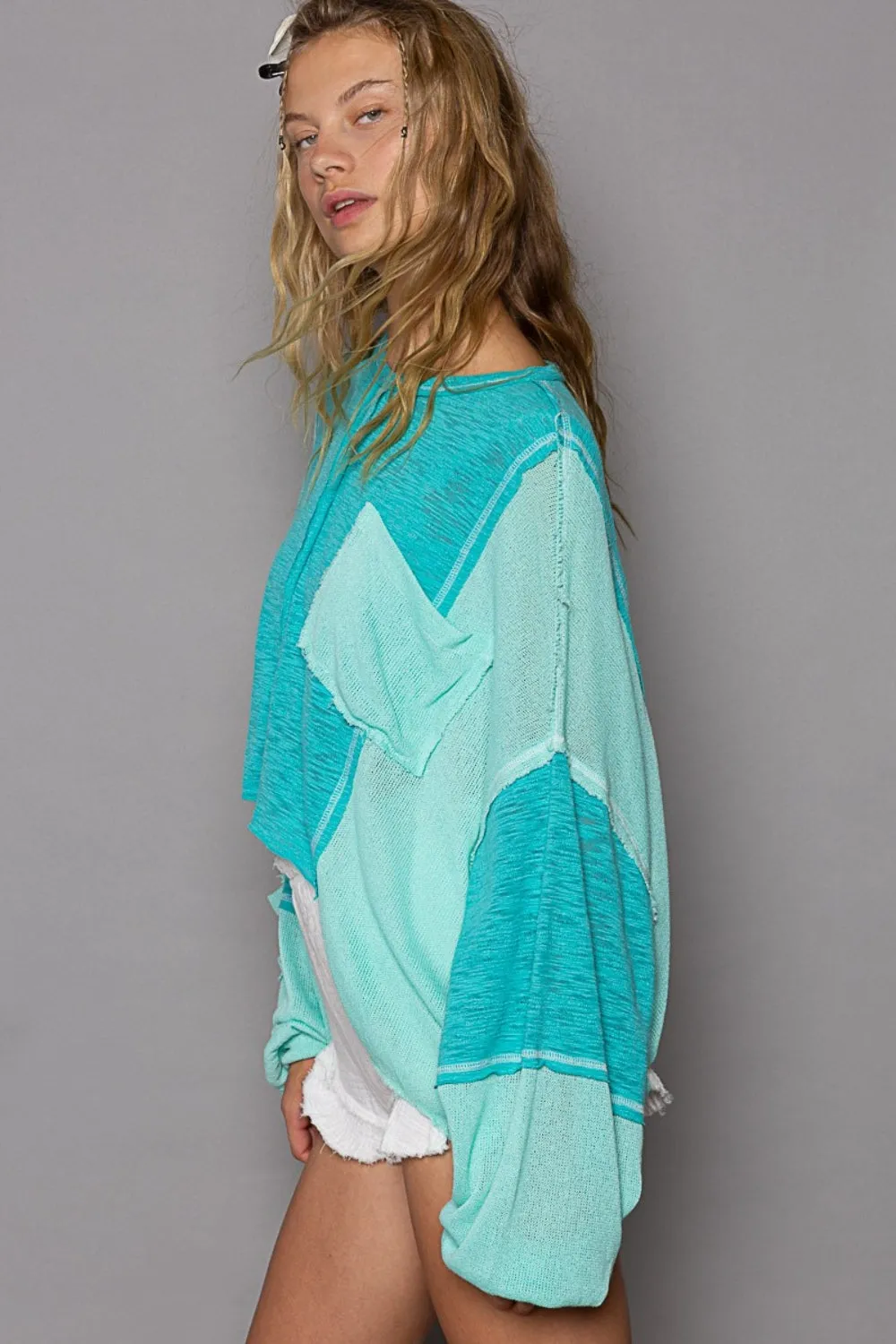 Beachy Baggy High-Low Top