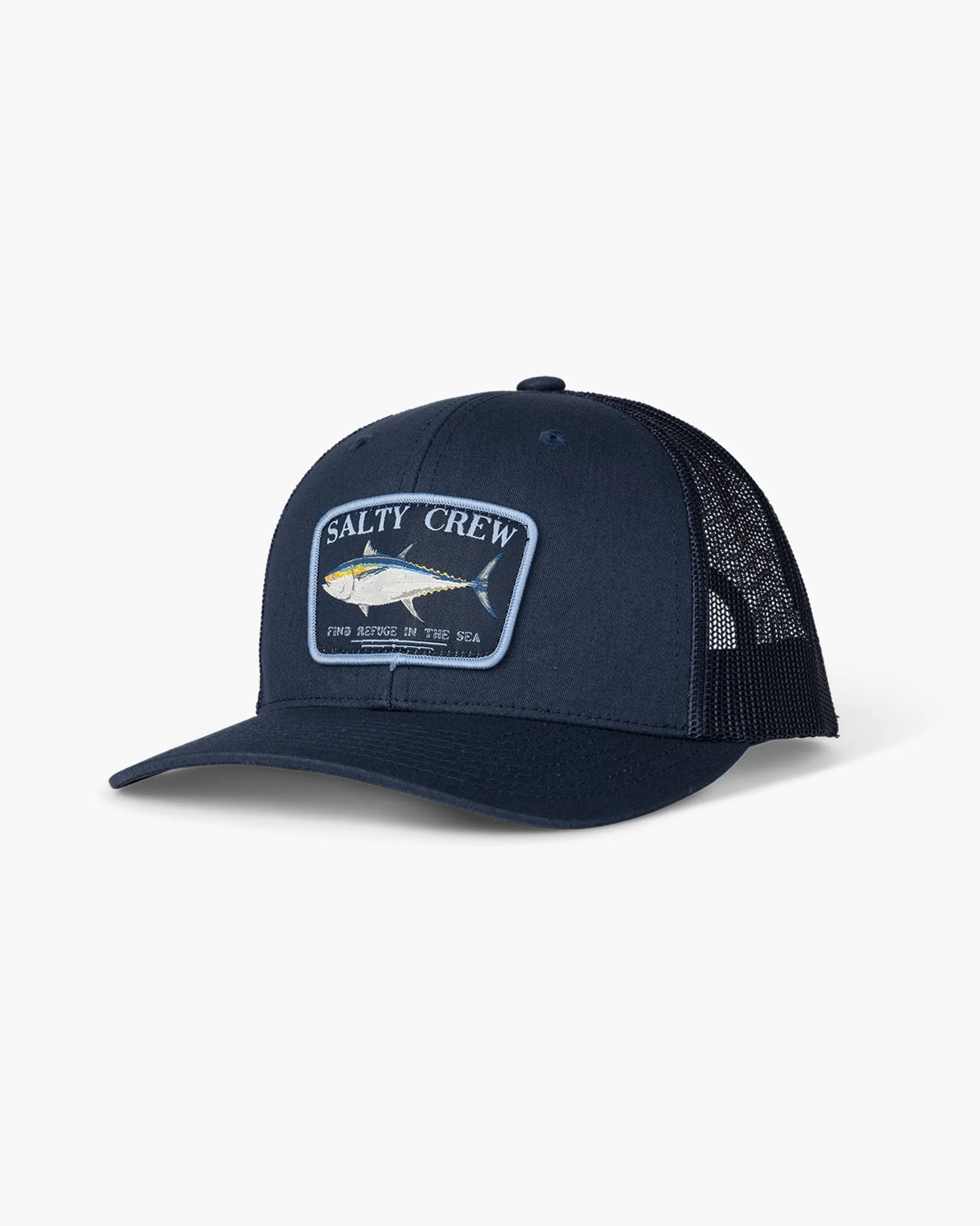 Big Blue Retro Trucker Hat - Navy