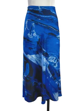 Blue Pencil Skirt