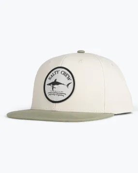 Bruce Boys 6 Panel Hat - Wax/Fern