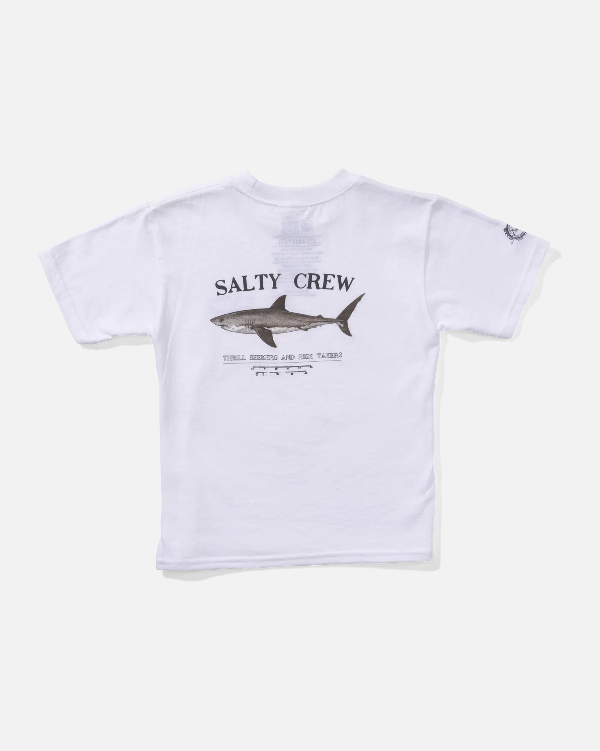 Bruce Toddler Tee - White