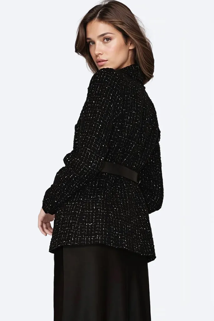 Cami NYC - Bruna Tweed Blazer - Windowpane