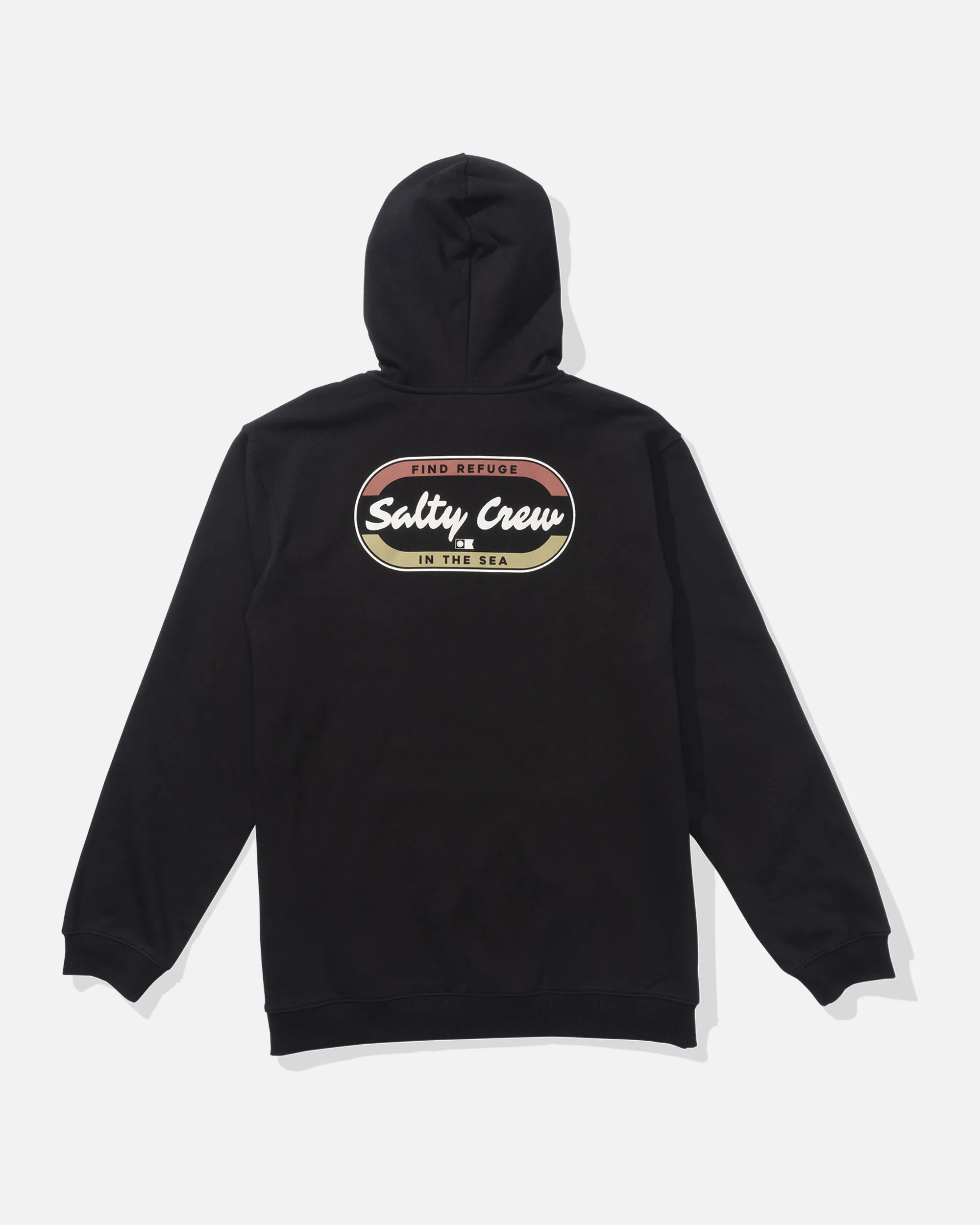 Capsule Zip Fleece Hoodie - Black