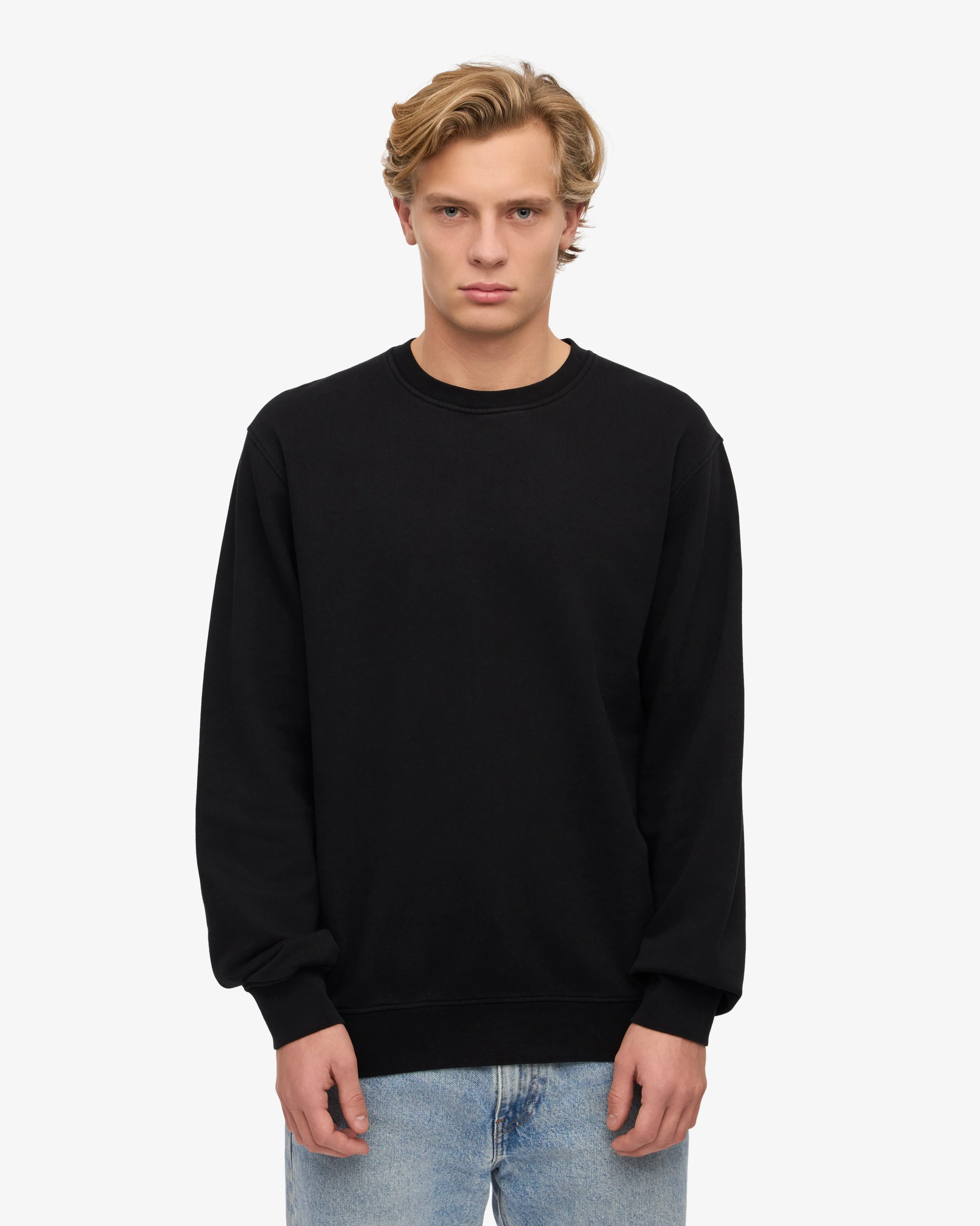 Classic Organic Crew - Deep Black
