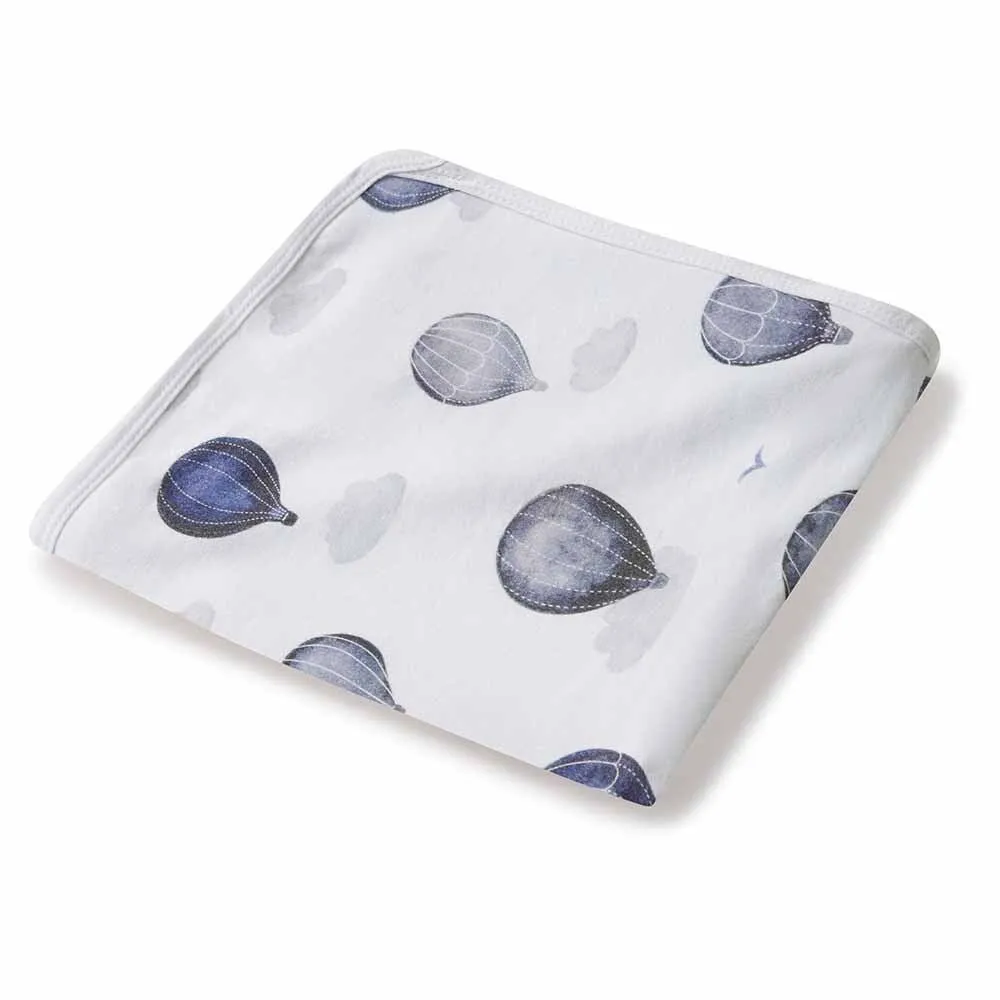 Cloud Chaser Organic Jersey Wrap & Beanie Set
