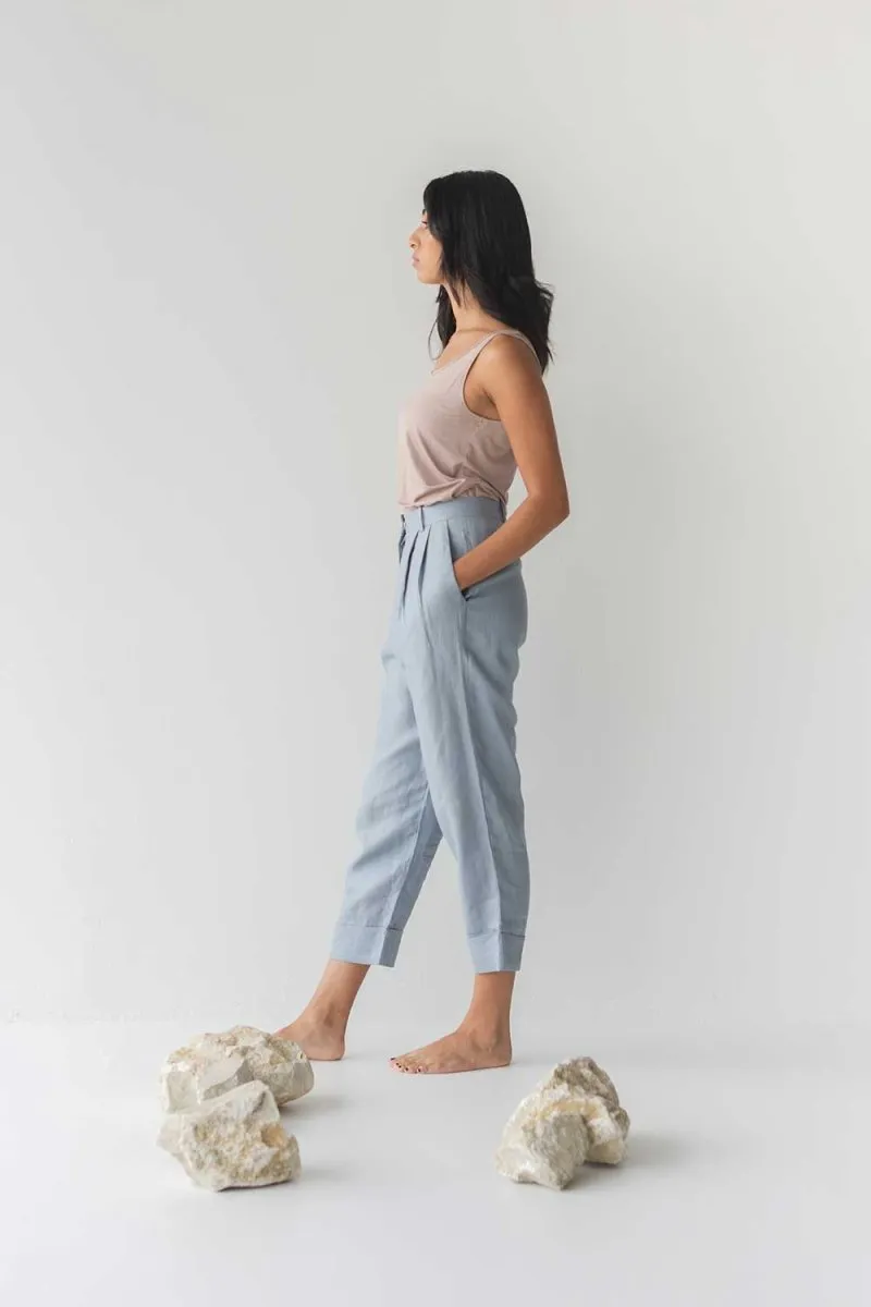 Cloud Scoop Tank in Blush