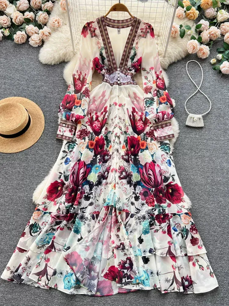 Dainty Garden Soiree Dress