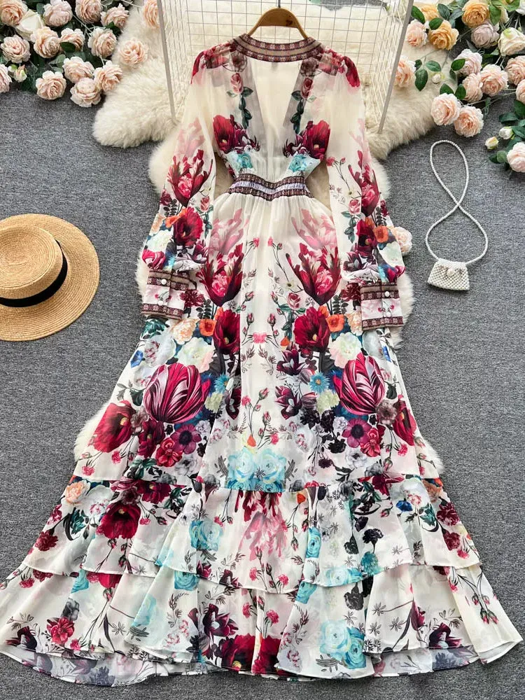 Dainty Garden Soiree Dress