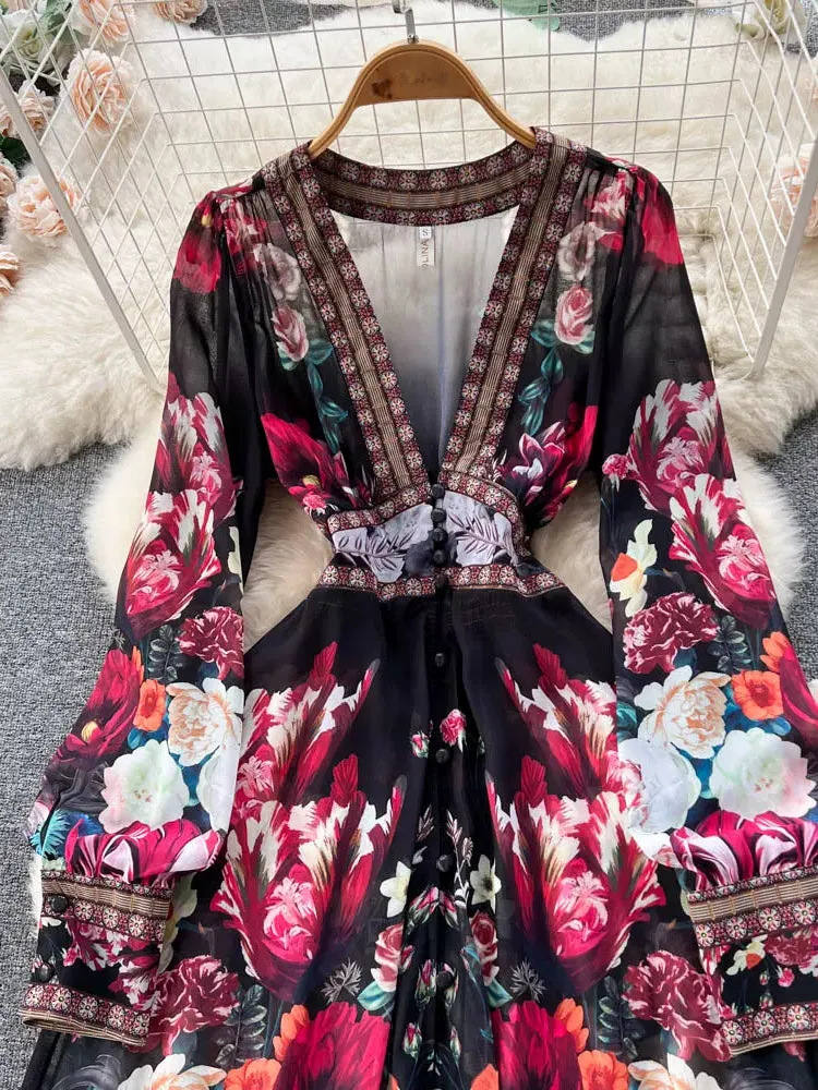 Dainty Garden Soiree Dress