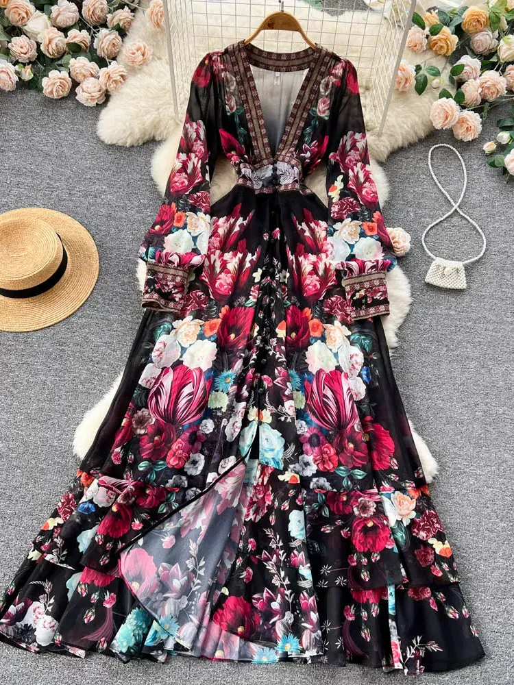 Dainty Garden Soiree Dress
