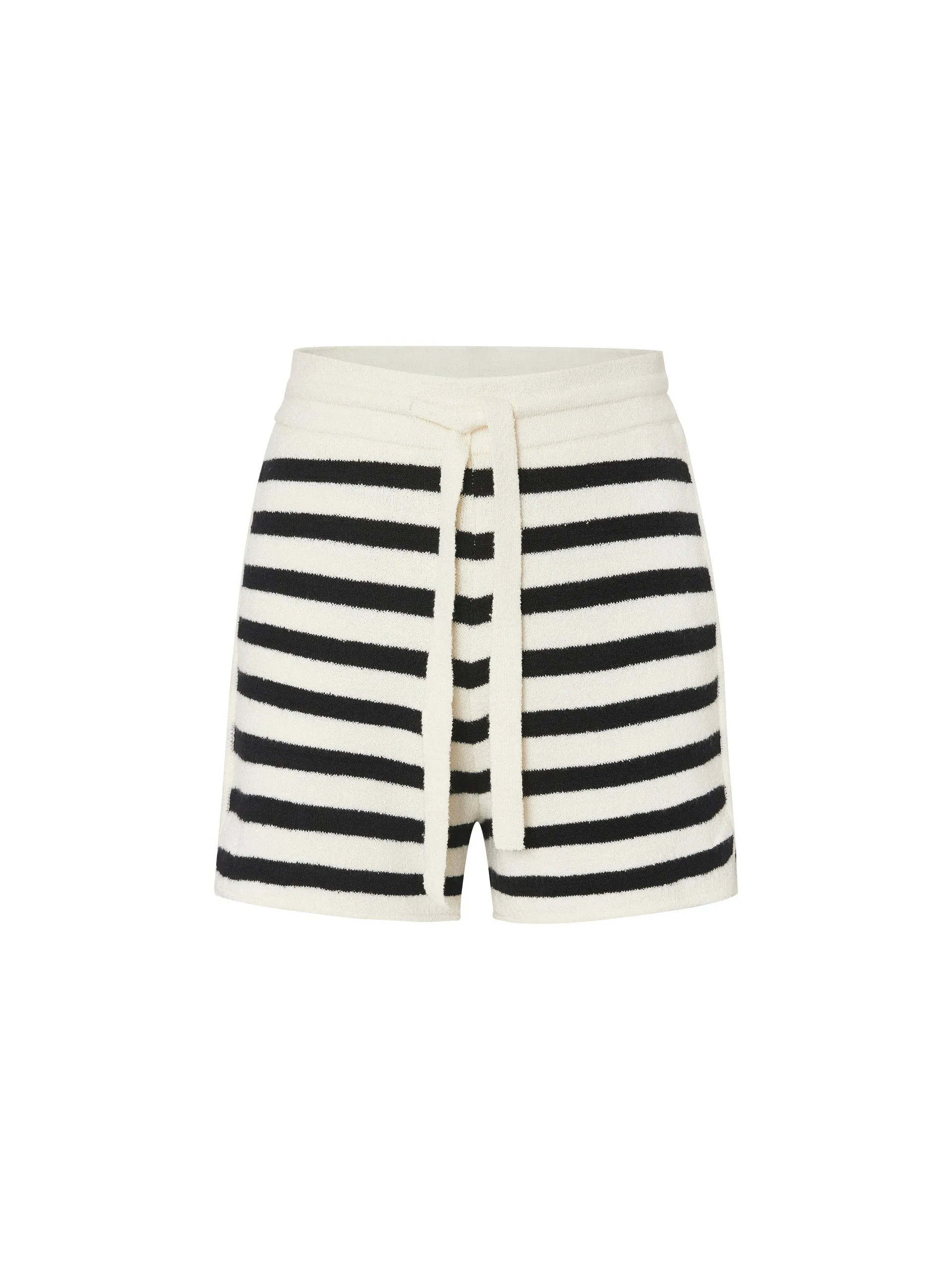 Drawstring Striped Shorts