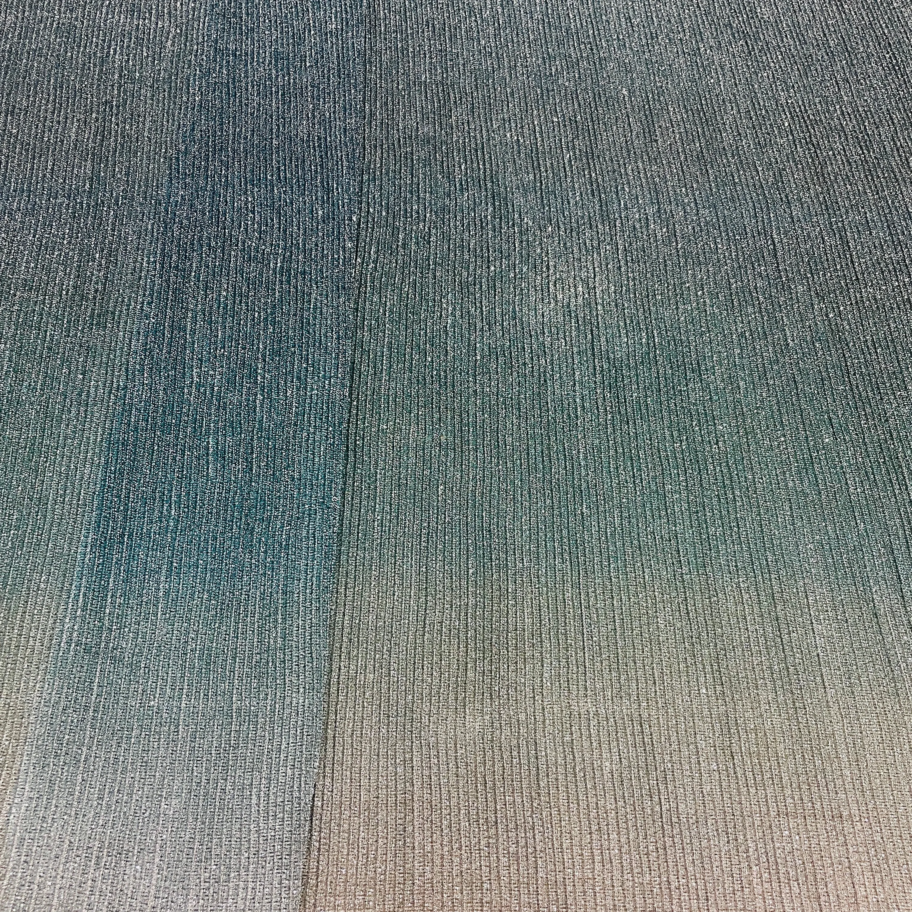 Embreld Green Grey Ombre Shimmer Knitted Lycra