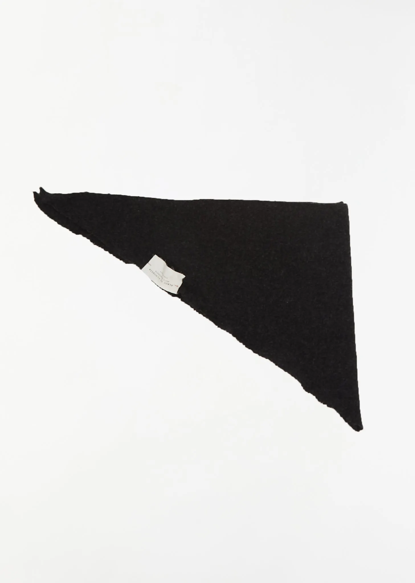 Felted Triangle Scarf SW — Slate
