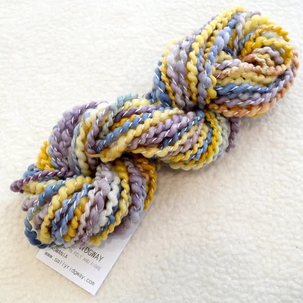 Handspun Chunky Tasmanian Merino Yarn in Cornfield 13314
