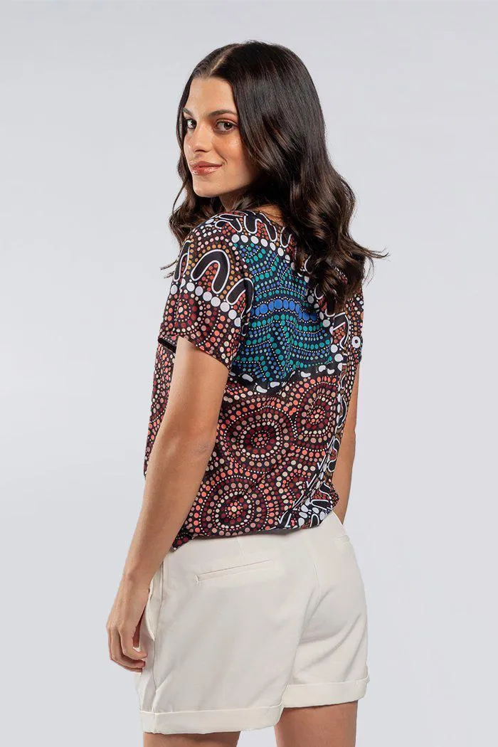 Heal Our Nura Women's Fashion Top