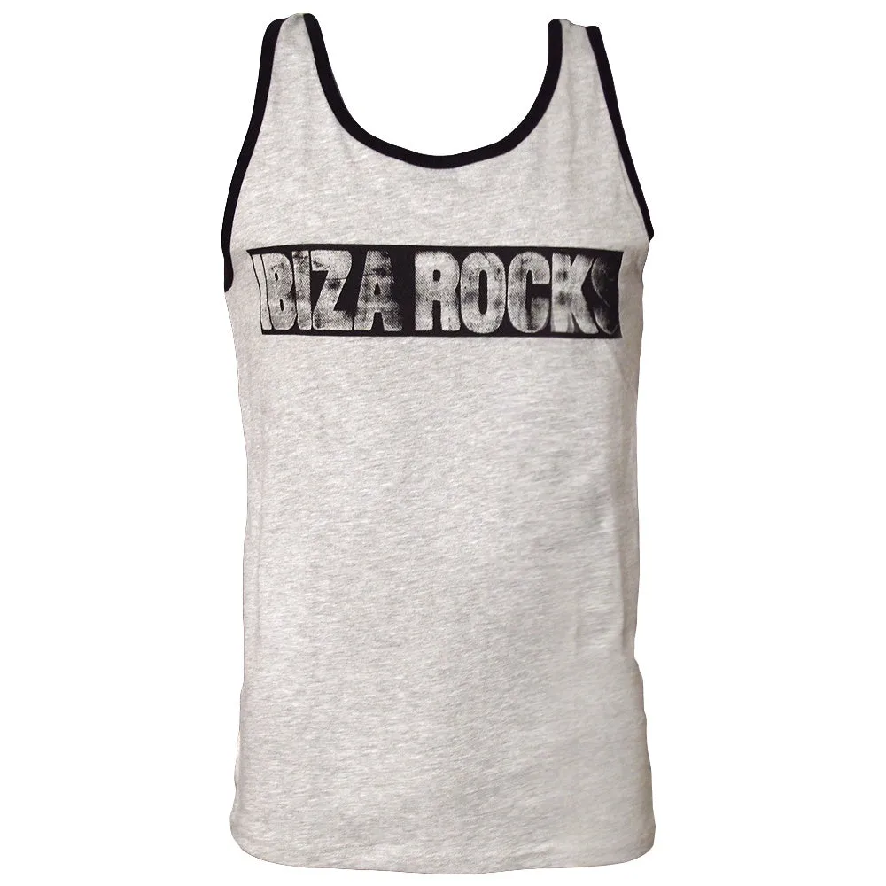 Ibiza Rocks Vintage Contrast Men's Tank