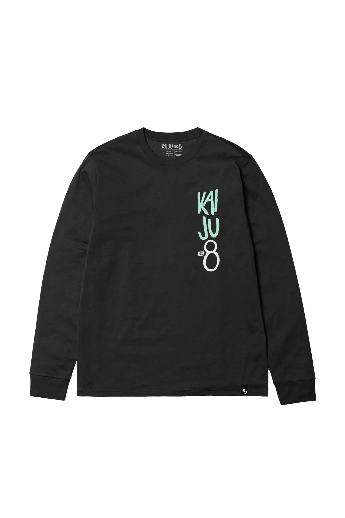 Kaiju No. 8 Mina Maximum Combat Power LS Tee - Black