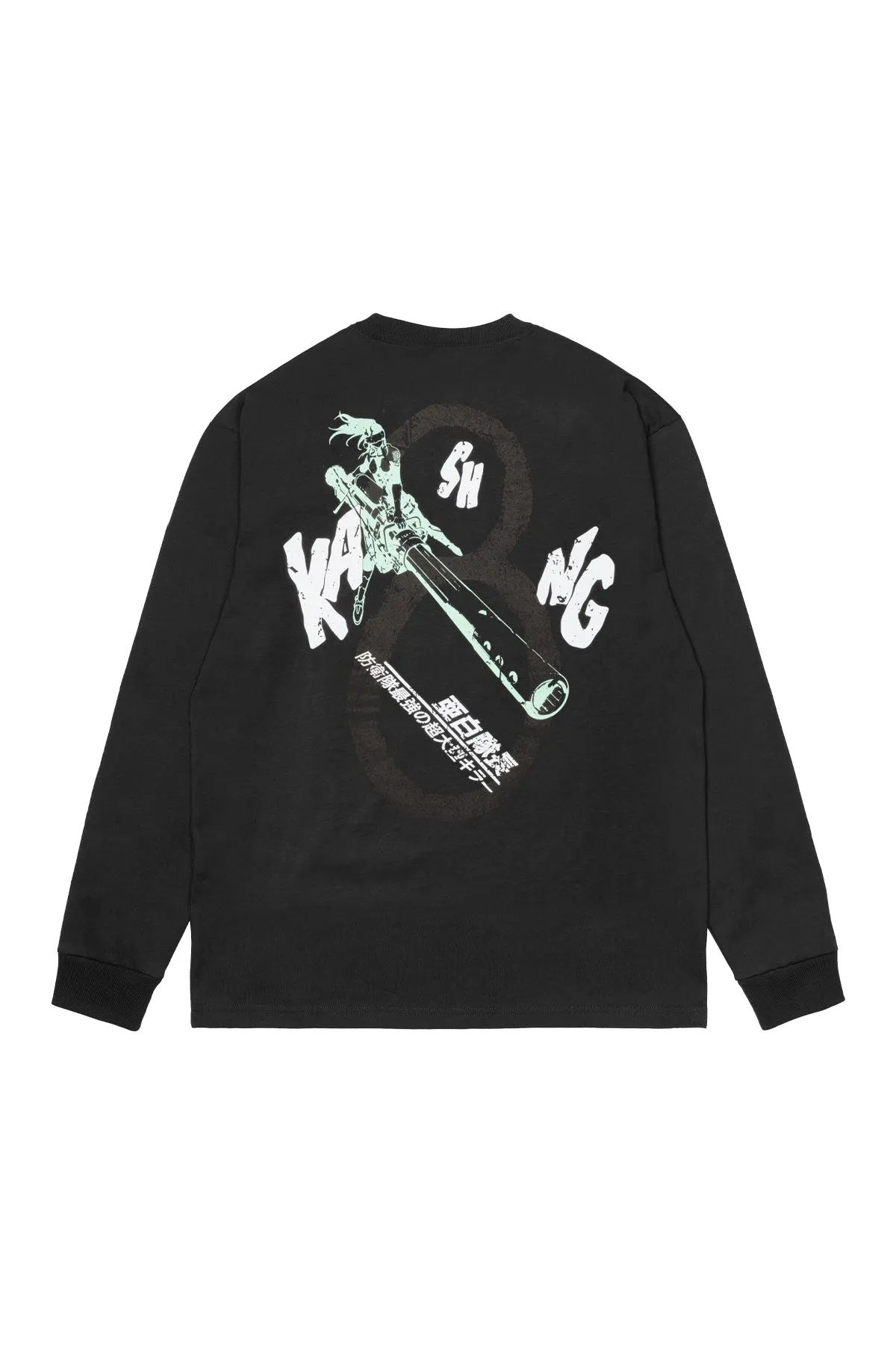 Kaiju No. 8 Mina Maximum Combat Power LS Tee - Black