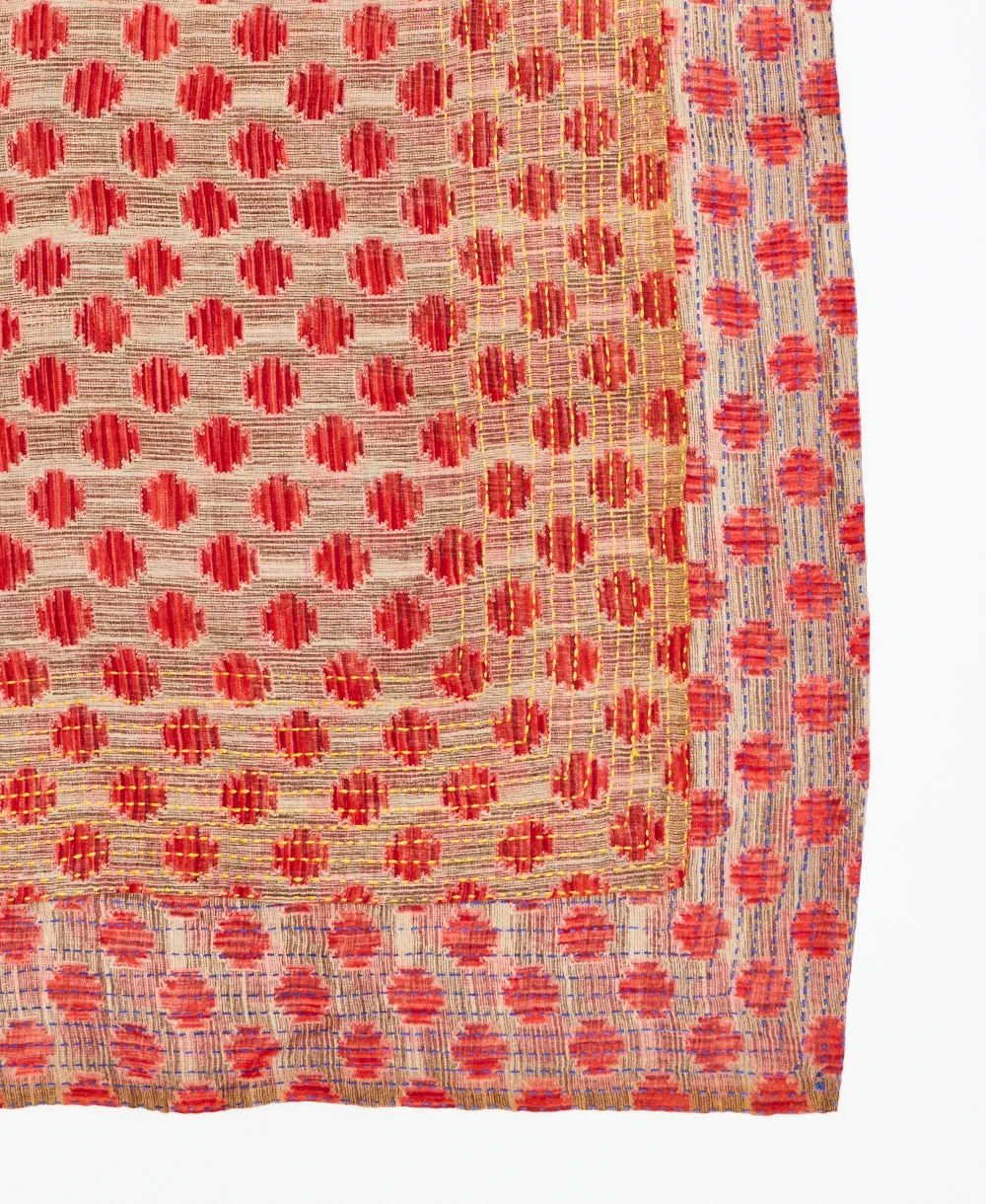 Kantha Square Scarf - No. 230808