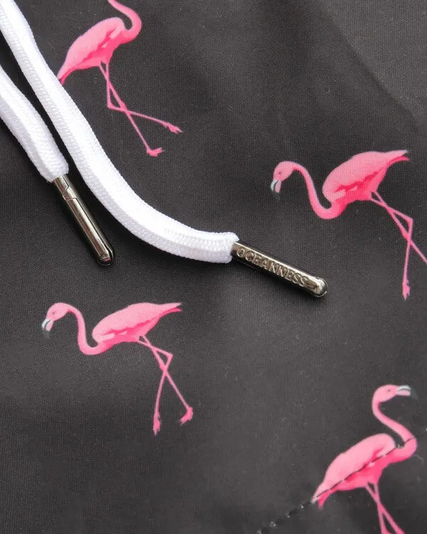 Men's Eco Flamingo Swim Trunks