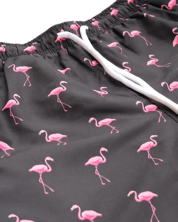 Men's Eco Flamingo Swim Trunks
