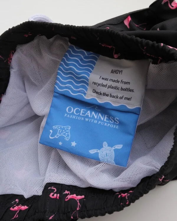 Men's Eco Flamingo Swim Trunks