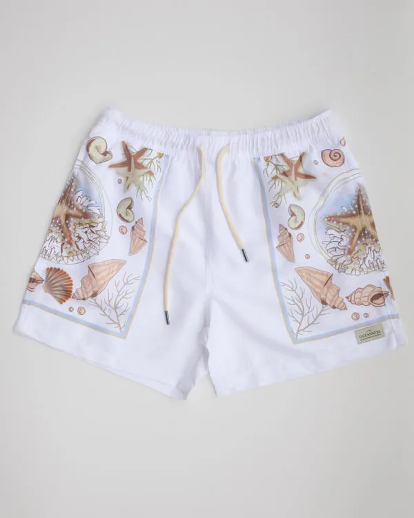 Men's Eco Seashell Swim Trunks