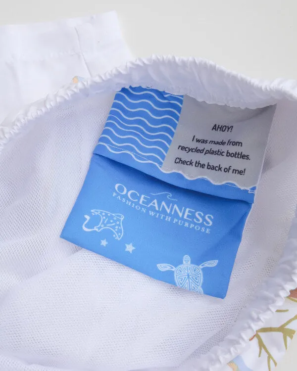 Men's Eco Seashell Swim Trunks