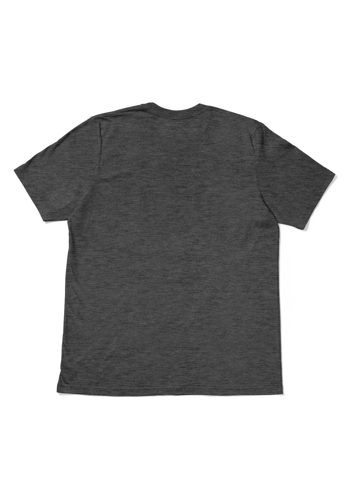 Men's Metal Gray Heather Short Sleeve Crew Neck T-Shirt