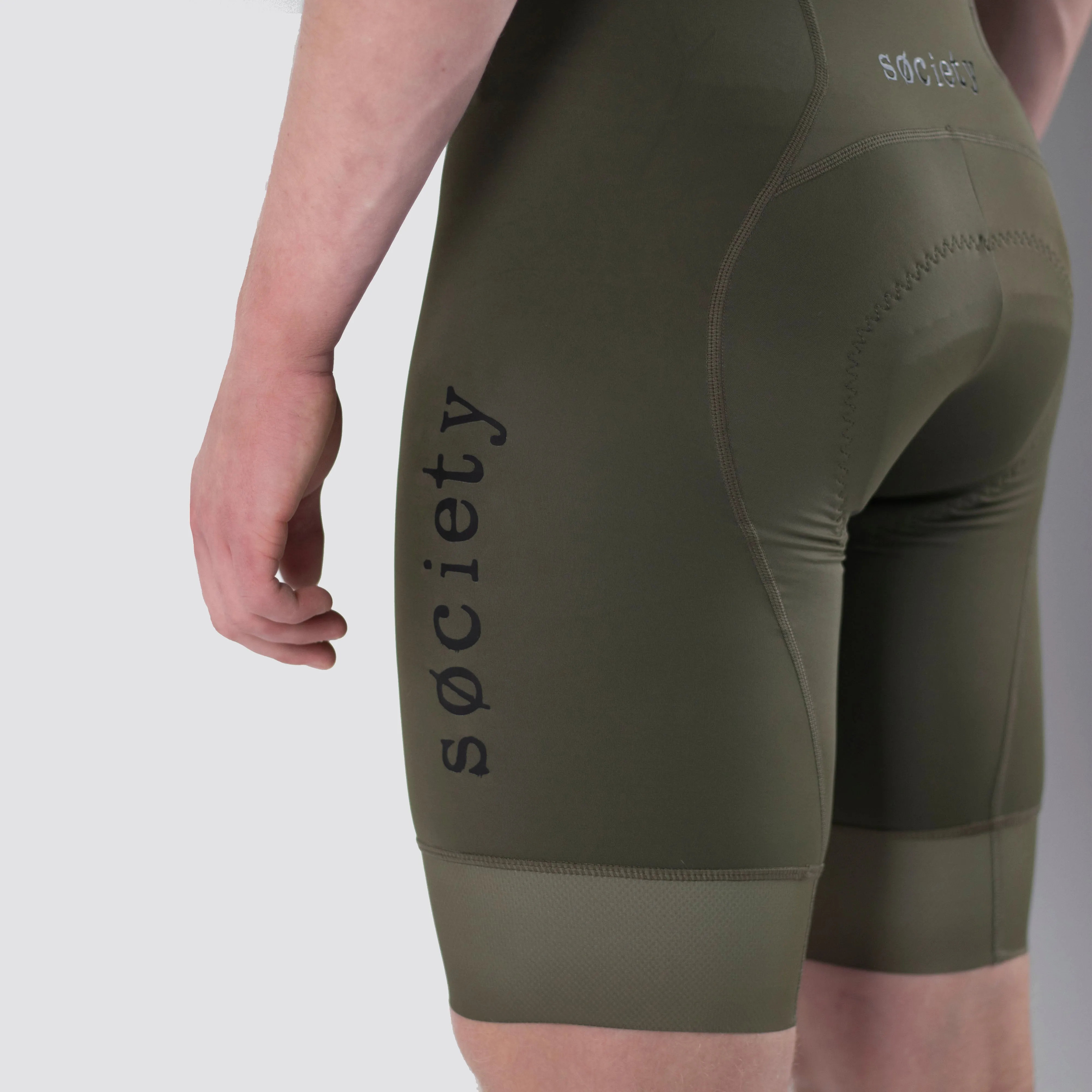 Mens Omni Bib Shorts (Olive)