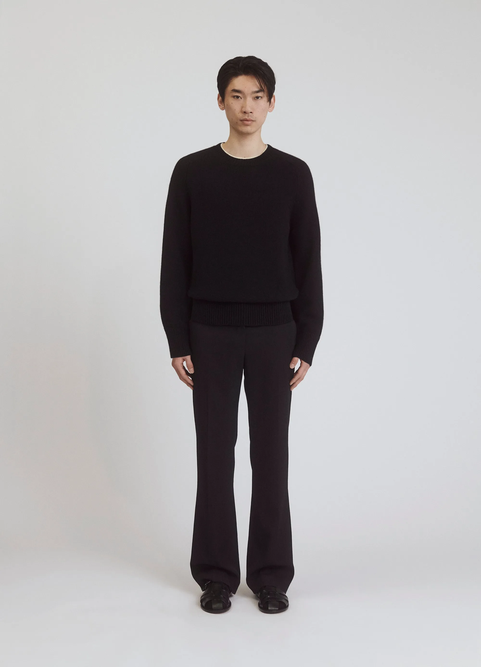 Mens Rosh Crewneck in Black