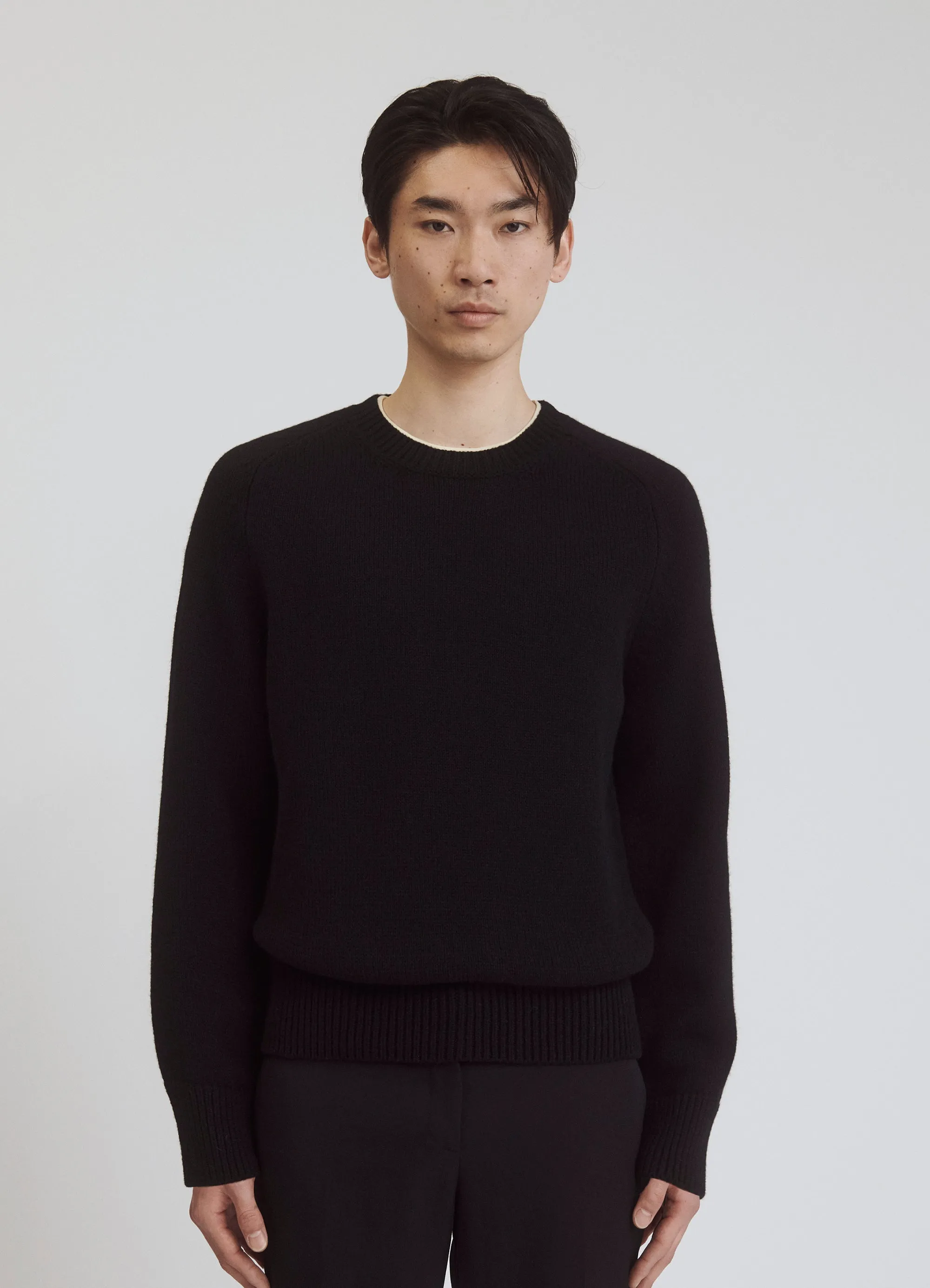 Mens Rosh Crewneck in Black