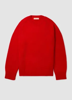 Mens Rosh Crewneck in Red