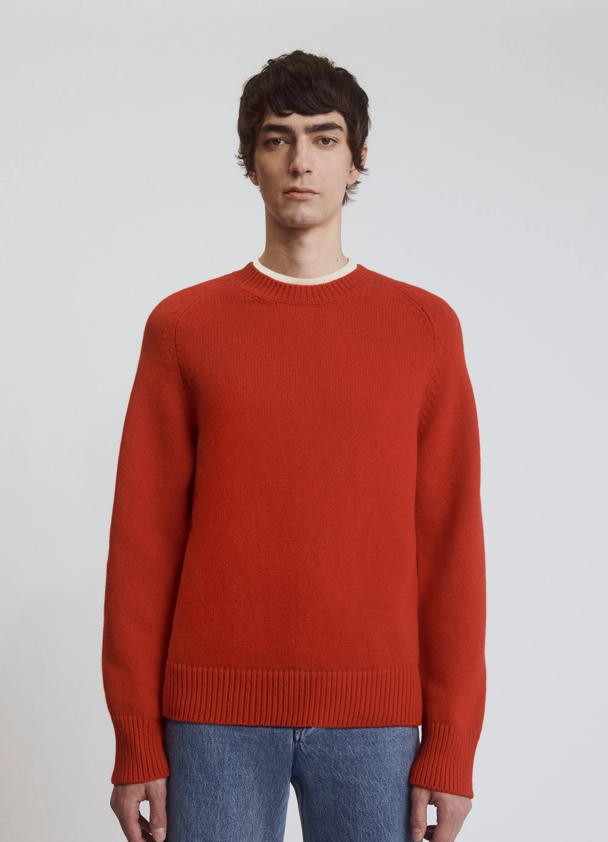 Mens Rosh Crewneck in Red