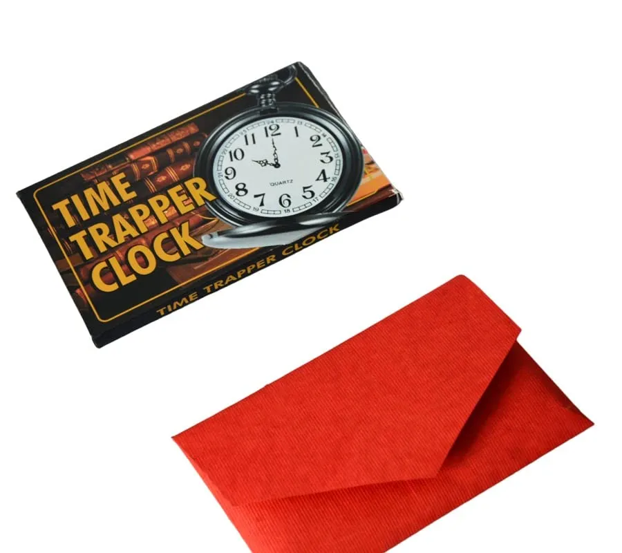 MilesMagic Magician’s Time Trapper Clock 2.0 Photo Frame | Visually Predict Any Time | Mind Prediction Tell O Clock Gimmick | Street or Stage Close Up Magic Trick