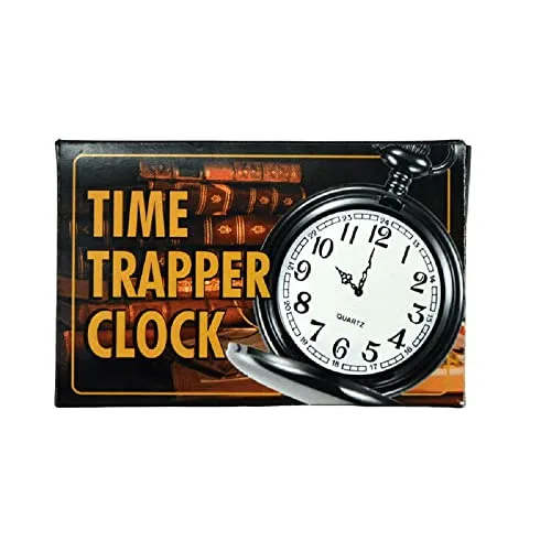 MilesMagic Magician’s Time Trapper Clock 2.0 Photo Frame | Visually Predict Any Time | Mind Prediction Tell O Clock Gimmick | Street or Stage Close Up Magic Trick