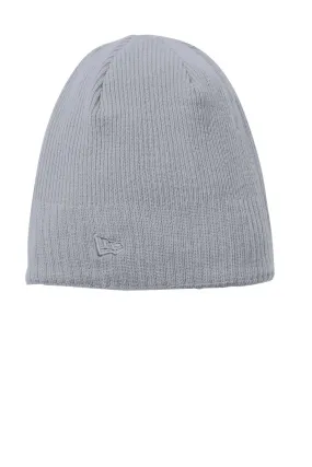New Era Knit Branded Beanies, Grey