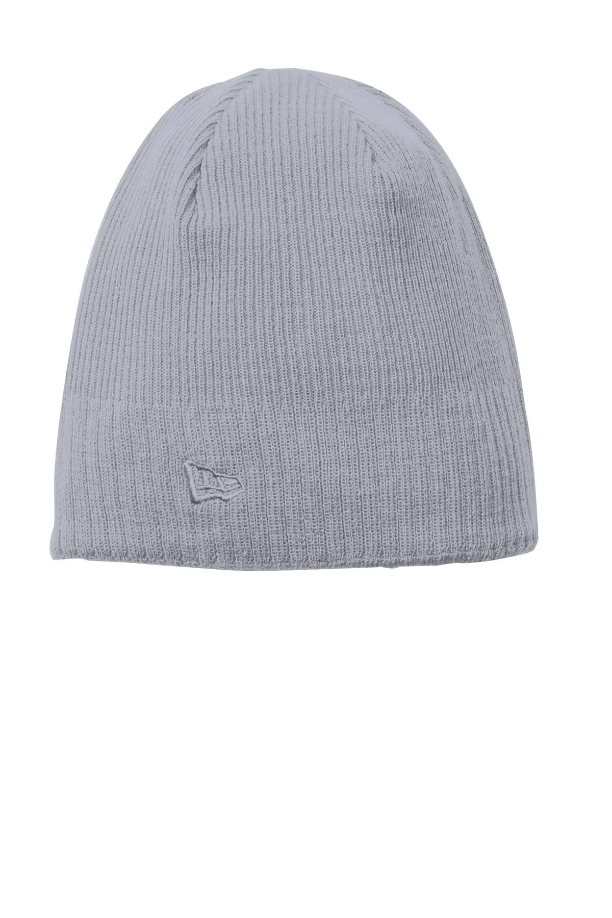 New Era Knit Branded Beanies, Grey