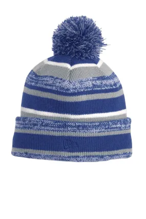 New Era Sideline Branded Beanies, Royal/ Grey