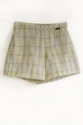 One Friday Lemon Boucle Short