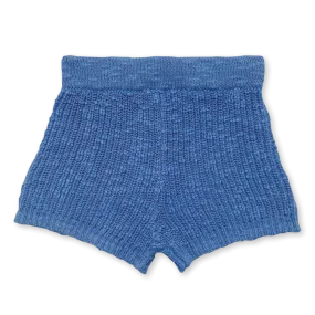 Organic Rib Shorts | Marine