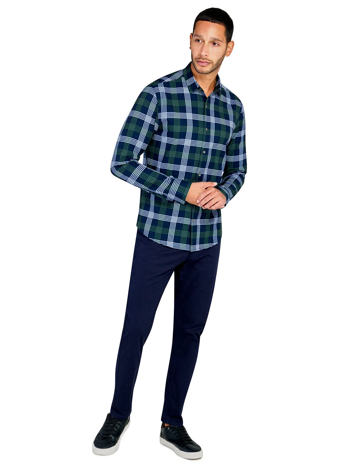 Plaid Long Sleeve Shirt