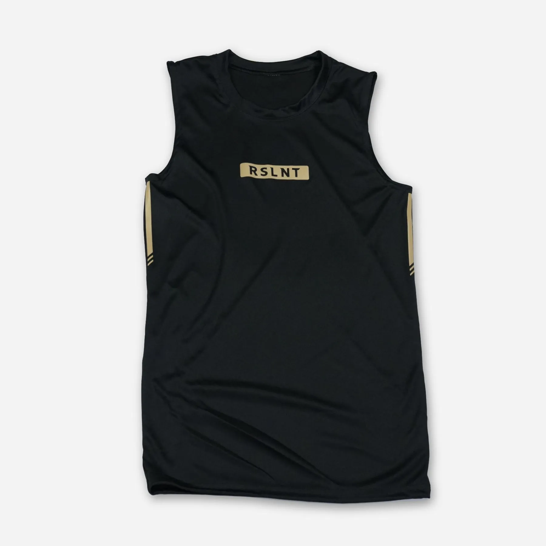 "RSLNT" Dry Fit Sleeveless T-Shirt