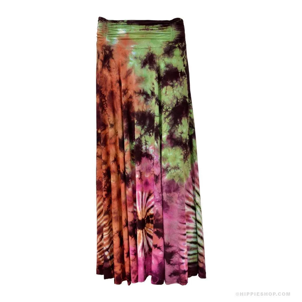 Starlight Tie Dye Maxi Skirt