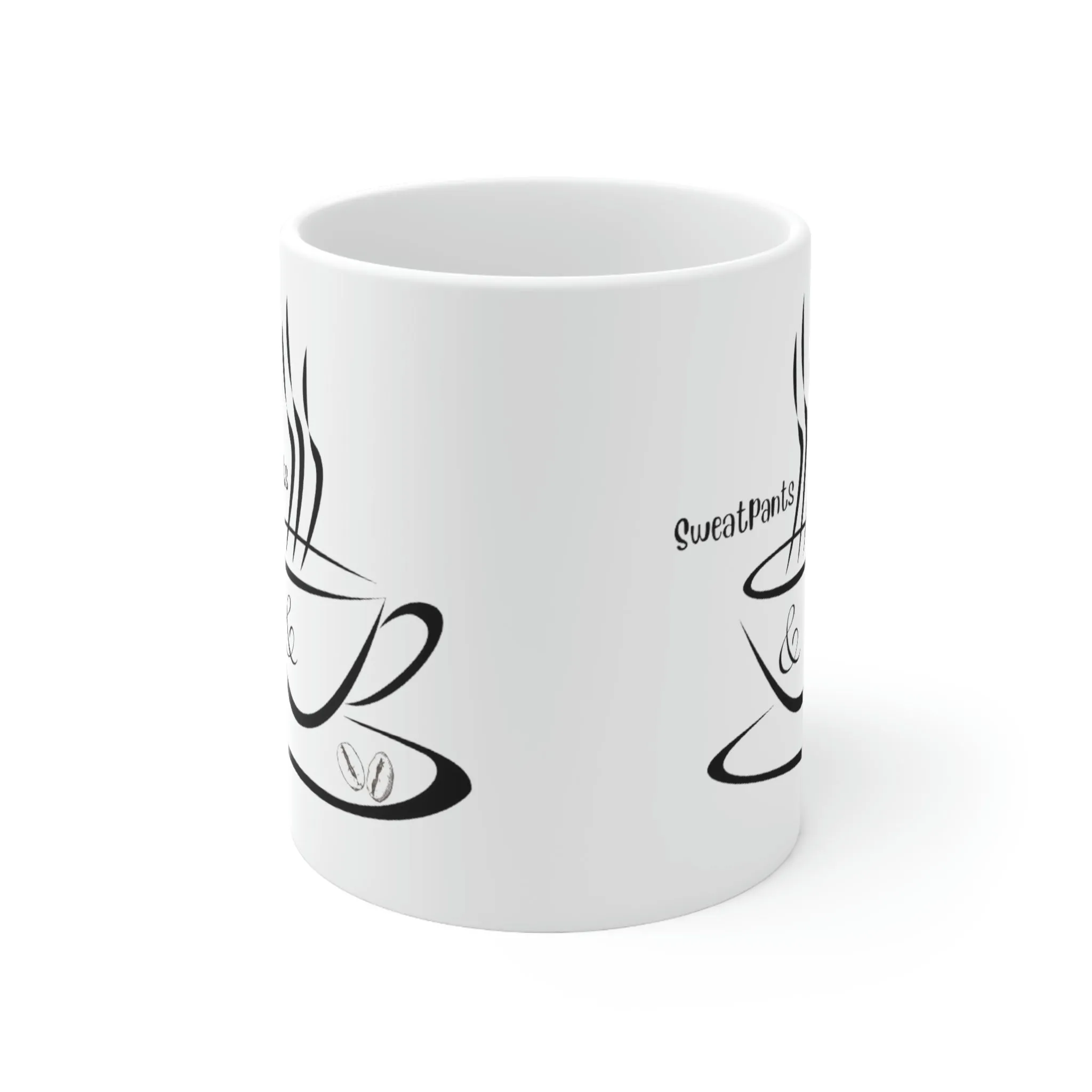 sweatpants and coffee Ceramic Mug 11oz