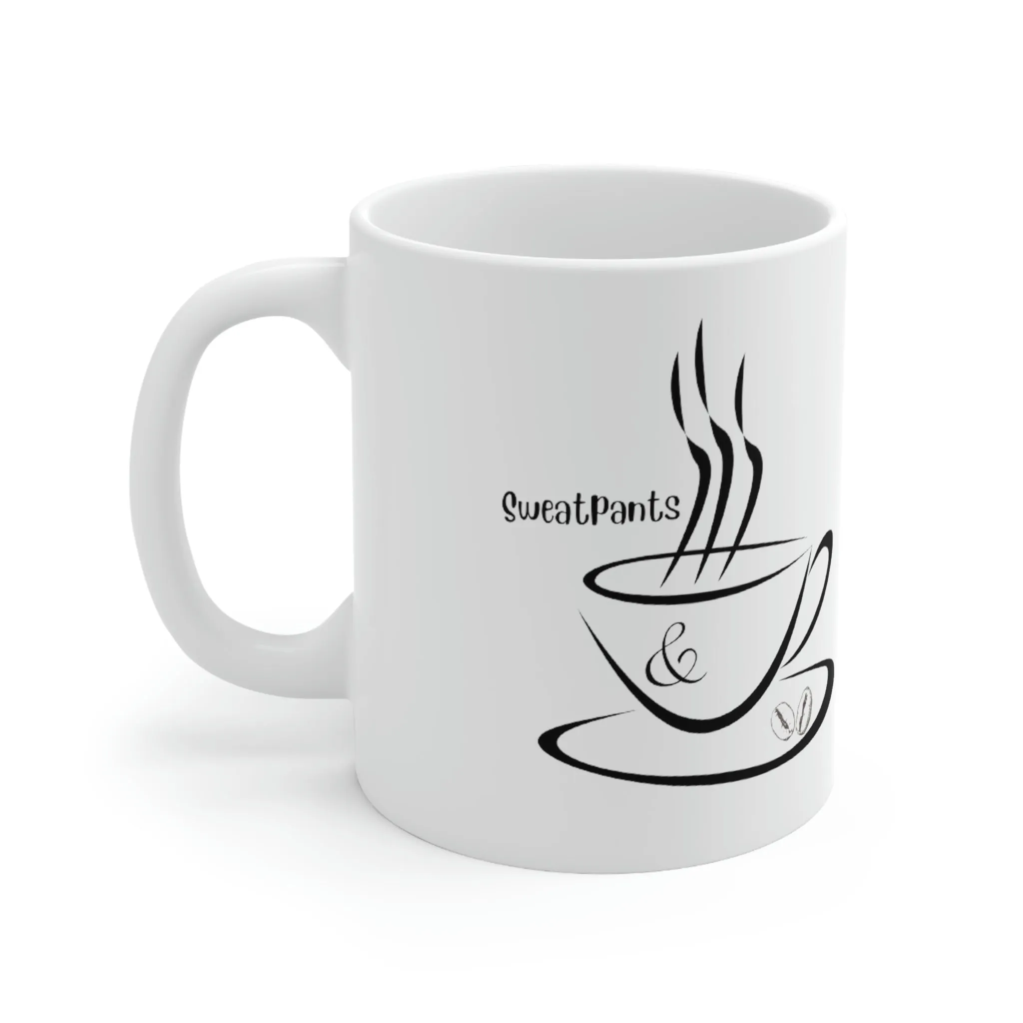 sweatpants and coffee Ceramic Mug 11oz